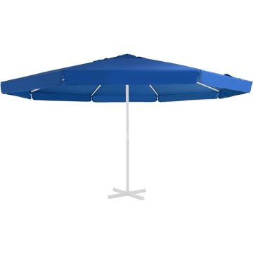 vidaXL Vervangingsdoek voor parasol 500 cm azuurblauw