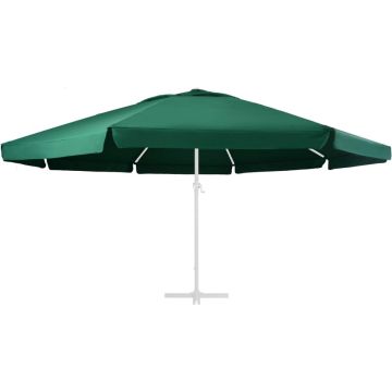 vidaXL Vervangingsdoek voor parasol 600 cm groen