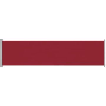 vidaXL-Tuinscherm-uittrekbaar-600x160-cm-rood