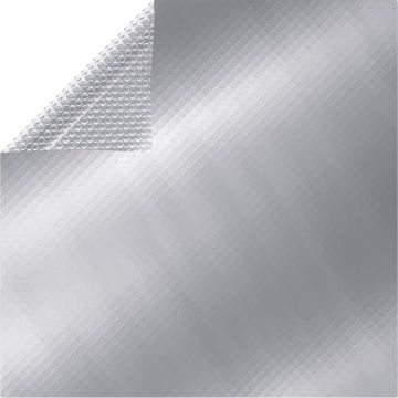 vidaXL Zwembadhoes 260x160 cm PE zilverkleurig