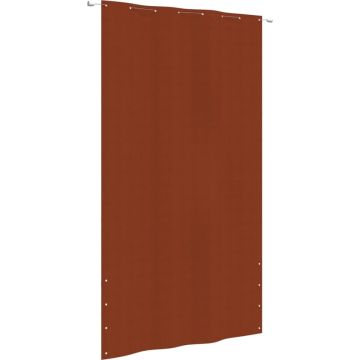 vidaXL Balkonscherm 160x240 cm oxford stof terracottakleurig