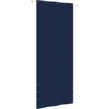 vidaXL Balkonscherm 100x240 cm oxford stof blauw