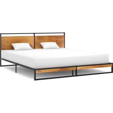 vidaXL Bedframe metaal 180x200 cm