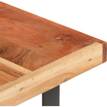 vidaXL Salontafel 142x90x42 cm massief acaciahout