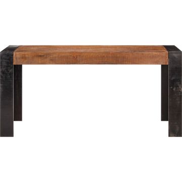 vidaXL Eettafel 160x80x76 cm massief mangohout