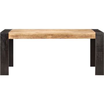 vidaXL Eettafel 180x90x76 cm massief mangohout