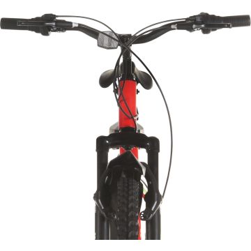 vidaXL Mountainbike 21 versnellingen 26 inch wielen 36 cm rood