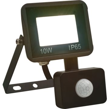 vidaXL Spotlight met sensor LED 10 W warmwit