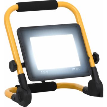 vidaXL Spotlight met handvat LED 50 W koudwit