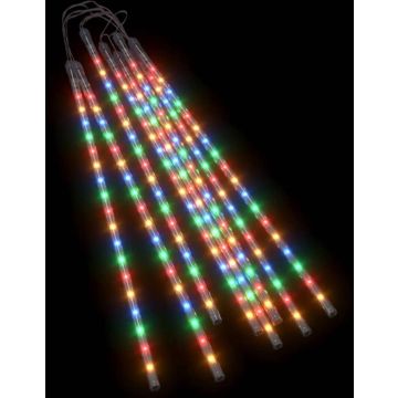 vidaXL Meteoorlichten 8 st 288 LED's binnen/buiten 50 cm meerkleurig