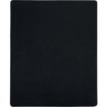 vidaXL Hoeslaken jersey 140x200 cm katoen zwart