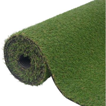 vidaXL Kunstgras 1x5 m/20 mm groen