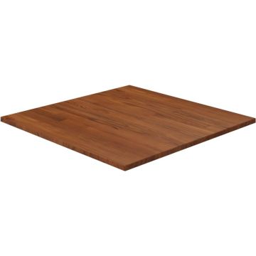 vidaXL-Tafelblad-vierkant-60x60x1,5cm-behandeld-eiken-donkerbruin