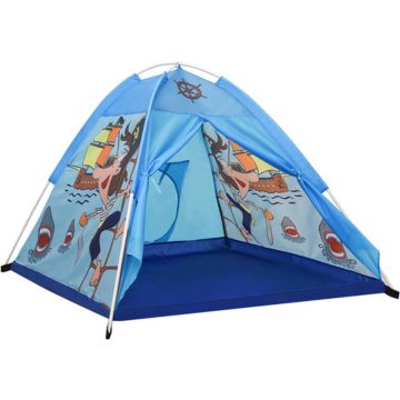 vidaXL Kinderspeeltent 120x120x90 cm blauw