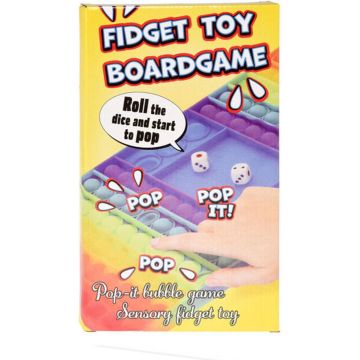 Pop it fidget toy boardgame
