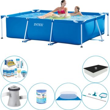 Frame Pool Rechthoekig 220x150x60 cm - Zwembad Combinatie Deal