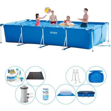 Zwembad Bundel - Frame Pool Rechthoekig 450x220x84 cm