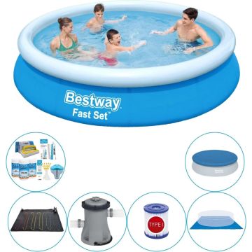 Fast Set Rond 366x76 cm - Zwembad Combi Deal