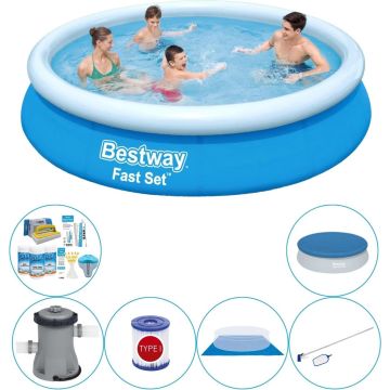 Fast Set Rond 366x76 cm - Zwembad Pakket