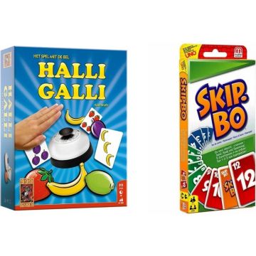 Spellenbundel - 2 Stuks - Halli Galli &amp; Skip-Bo