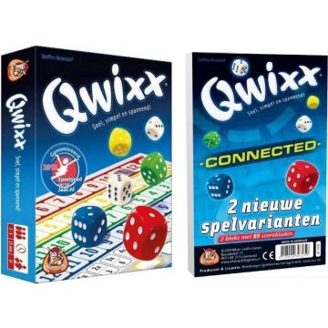 Spellenbundel - 2 stuks - Dobbelspel - Qwixx &amp; Qwixx Connected