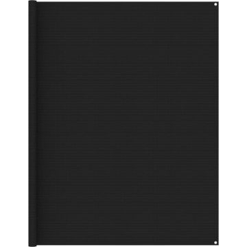 Decoways - Tenttapijt 250x250 cm zwart