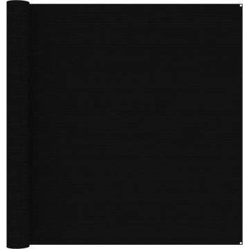 Decoways - Tenttapijt 300x400 cm zwart