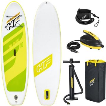 Bestway Sup Board - Hydro Force - Sea Breeze Set en SUP Elektrische Luchtpomp 12V