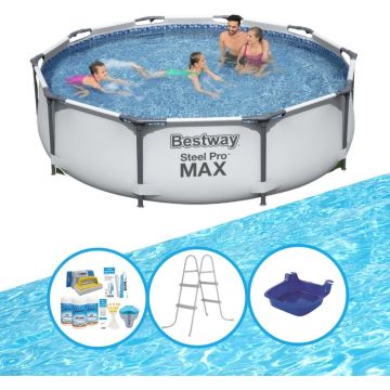 Bestway Zwembad Steel Pro MAX 305x76 cm - Met accessoires