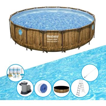 Bestway Zwembad Power Steel Swim Vista - Zwembadset - 488x122 cm