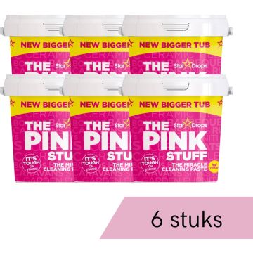 The Pink Stuff - Schoonmaakpasta - 6 x 850 gram - Voordeelverpakking