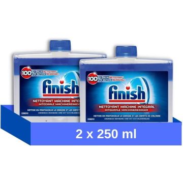 Finish Vaatwasmachine Reiniger - Regular - 250 ml - 2 stuks - Voordeelverpakking