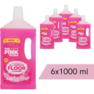 The Pink Stuff - Vloerreiniger - 6 x 1 liter - Voordeelverpakking