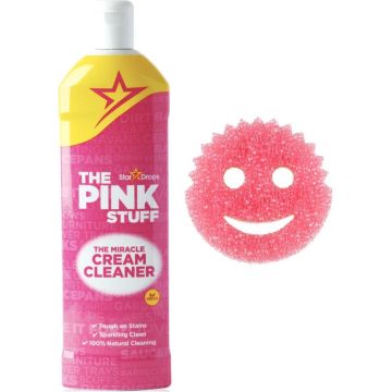 Combinatieset: The Pink Stuff - Schuurmiddel + Scrub Mommy