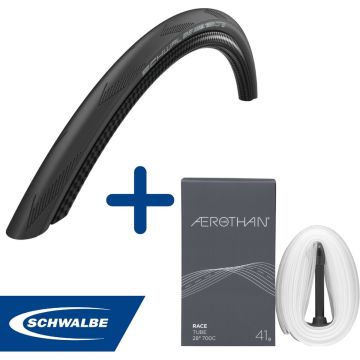 Fietsband - Schwalbe - Buiten- &amp; binnenband - ONE R-Guard &amp; SV20E - 28 inch x 0.90 - 1.10 - 80 mm