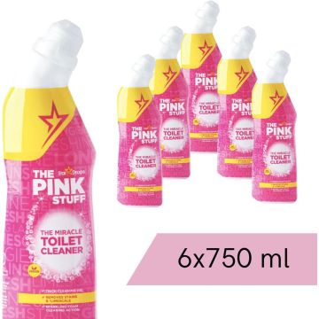 The Pink Stuff - Miracle Toilet Cleaner - 4 x 750 ml - Voordeelverpakking