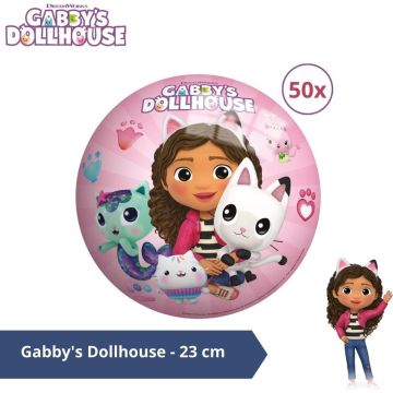 Bal - Voordeelverpakking - Gabby's Dollhouse - 23 cm - 50 stuks