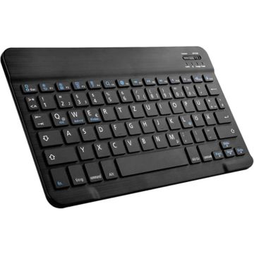 Just in Case Galaxy Tab A8 Vintage Bluetooth Keyboard Cover - QWERTZ - Grey