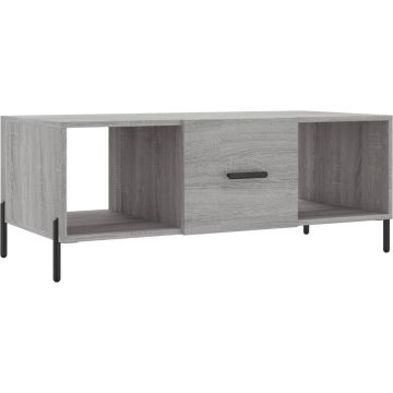 vidaXL-Salontafel-102x50x40-cm-bewerkt-hout-grijs-sonoma-eikenkleurig