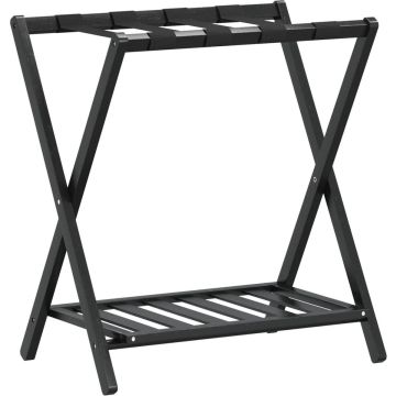 vidaXL-Bagagerek-68x38x58-cm-bamboe-zwart