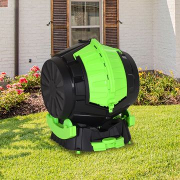 vidaXL Trommelcomposter 49,5x44,5x57 cm 50 L