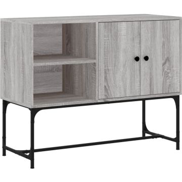 vidaXL-Dressoir-100x40x79,5-cm-bewerkt-hout-grijs-sonoma-eikenkleurig