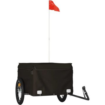 vidaXL-Fietskar-45-kg-ijzer-zwart