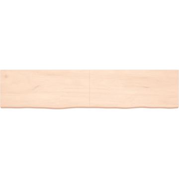 vidaXL-Wastafelblad-180x40x6-cm-onbehandeld-massief-hout