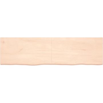 vidaXL-Wastafelblad-180x50x4-cm-onbehandeld-massief-hout