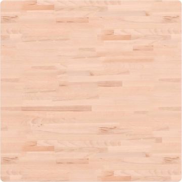 vidaXL-Tafelblad-vierkant-90x90x1,5-cm-massief-beukenhout