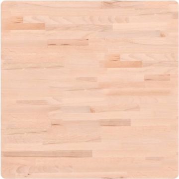 vidaXL-Tafelblad-vierkant-70x70x2,5-cm-massief-beukenhout