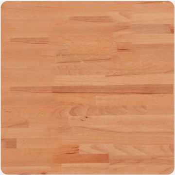 vidaXL-Tafelblad-vierkant-50x50x2,5-cm-massief-beukenhout