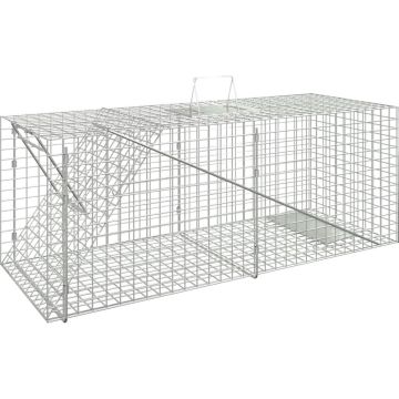 vidaXL-Dierenval-64,5x25x26,5-cm-gegalvaniseerd-ijzer