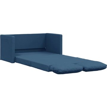 vidaXL-Slaapbank-vloermodel-2-in-1-112x174x55-cm-stof-blauw